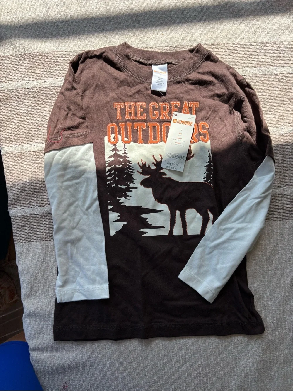 Gymboree long sleeve tshirt. NWT! Size 5